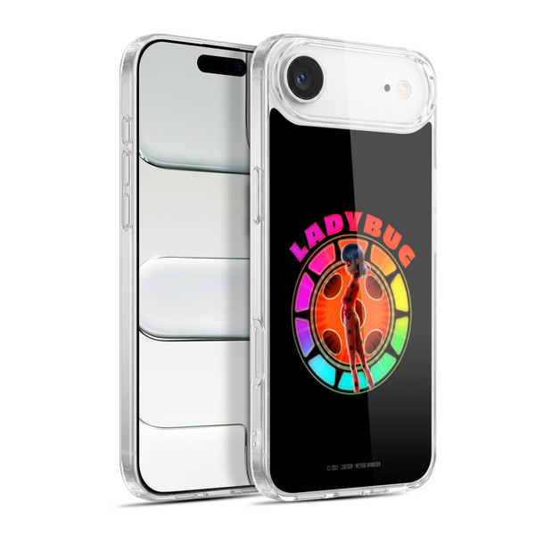 Miraculous Ladybug Graphics Rainbow Soft Gel Case for Apple iPhone 17 Air
