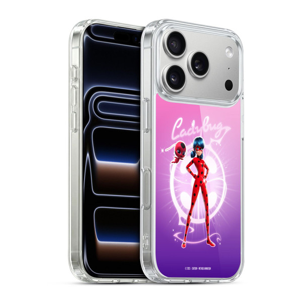 Miraculous Ladybug Graphics Ladybug Soft Gel Case for Apple iPhone 17 Pro