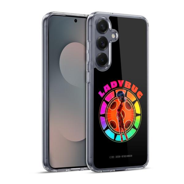 Miraculous Ladybug Graphics Rainbow Soft Gel Case for Samsung Galaxy S25+ & MagSafe