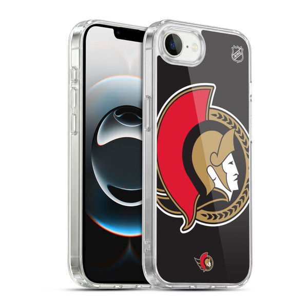 NHL Ottawa Senators Oversized Soft Gel Case for Apple iPhone 16e / Apple iPhone 17e & MagSafe