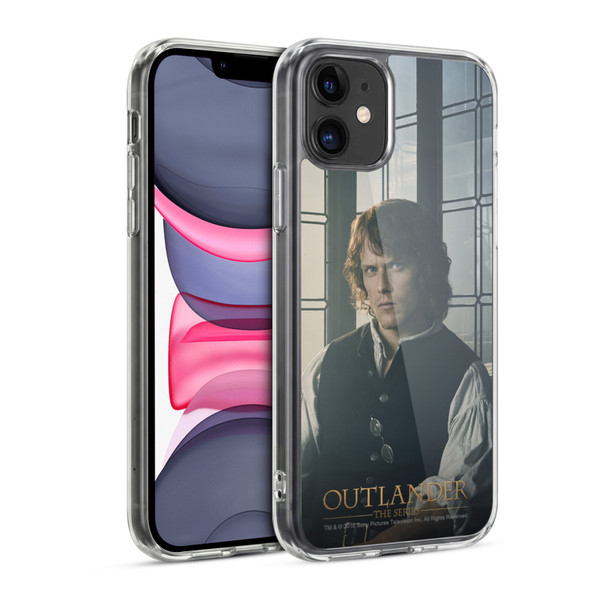 Outlander Characters Jamie Fraser Soft Gel Case for Apple iPhone 11