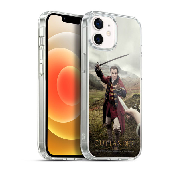 Outlander Characters Jonathan Randall In Action Soft Gel Case for Apple iPhone 12 / iPhone 12 Pro & MagSafe