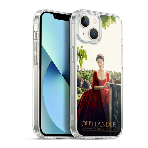 Outlander Characters Claire Fraser Soft Gel Case for Apple iPhone 13