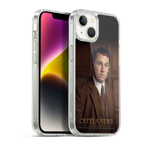 Outlander Characters Frank Randall Soft Gel Case for Apple iPhone 14 Plus & MagSafe