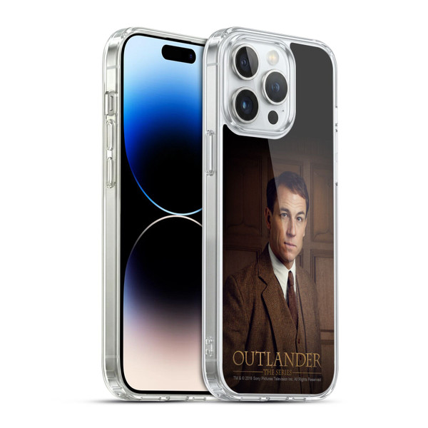 Outlander Characters Frank Randall Soft Gel Case for Apple iPhone 14 Pro Max & MagSafe