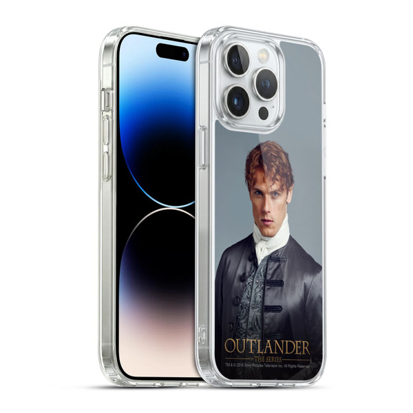 Outlander Characters Jamie Formal Soft Gel Case for Apple iPhone 14 Pro Max & MagSafe
