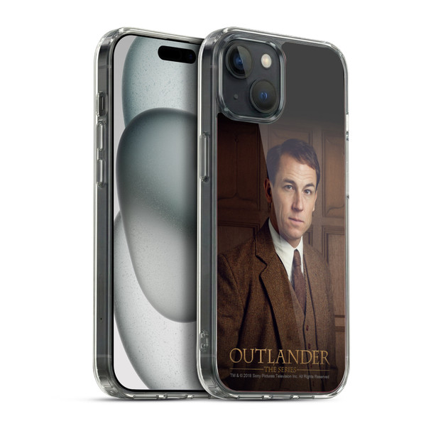Outlander Characters Frank Randall Soft Gel Case for Apple iPhone 15 Plus & MagSafe