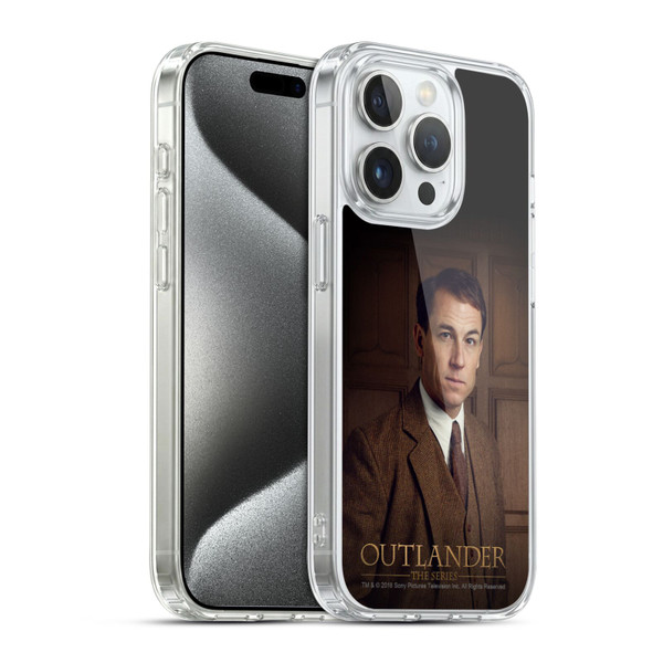 Outlander Characters Frank Randall Soft Gel Case for Apple iPhone 15 Pro & MagSafe