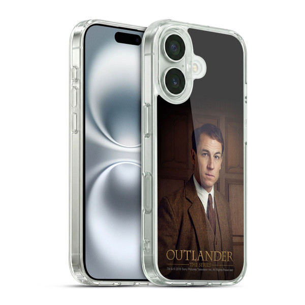 Outlander Characters Frank Randall Soft Gel Case for Apple iPhone 16 & MagSafe