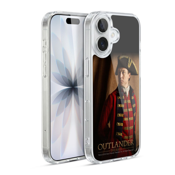 Outlander Characters Jonathan Randall Portrait Soft Gel Case for Apple iPhone 17