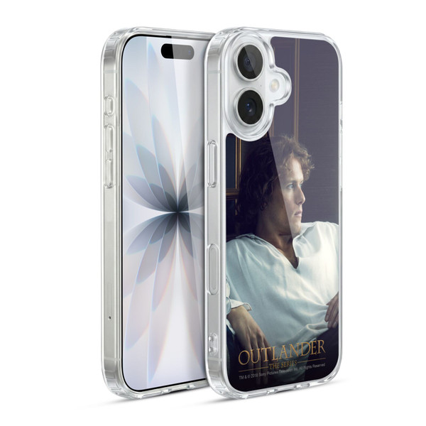 Outlander Characters Jamie White Shirt Soft Gel Case for Apple iPhone 17