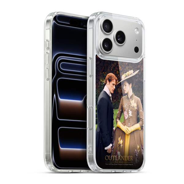 Outlander Characters Jamie And Claire Soft Gel Case for Apple iPhone 17 Pro Max