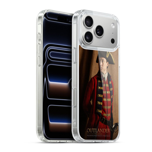 Outlander Characters Jonathan Randall Portrait Soft Gel Case for Apple iPhone 17 Pro Max