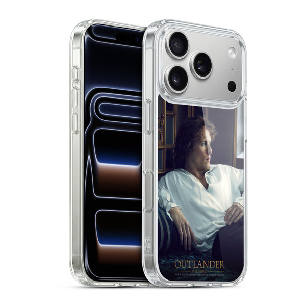Outlander Characters Jamie White Shirt Soft Gel Case for Apple iPhone 17 Pro