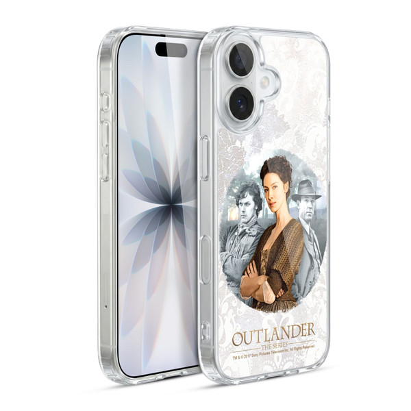 Outlander Portraits Claire, Jamie & Frank Soft Gel Case for Apple iPhone 17