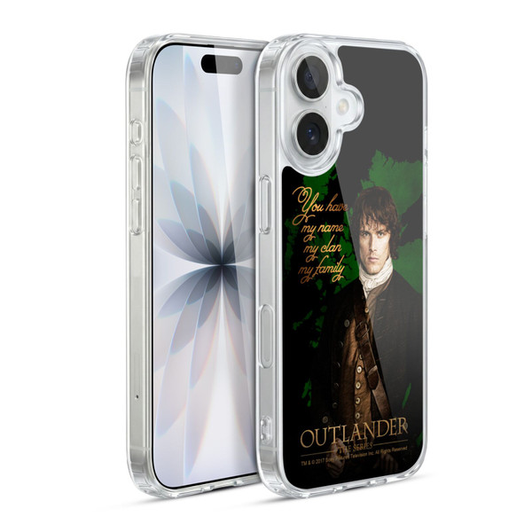Outlander Portraits Jamie Soft Gel Case for Apple iPhone 17