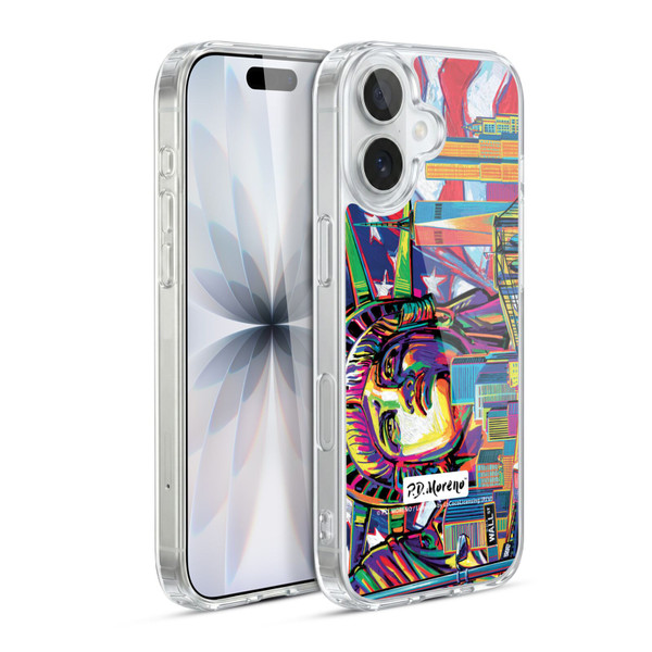 P.D. Moreno Cities New York 1 Soft Gel Case for Apple iPhone 17