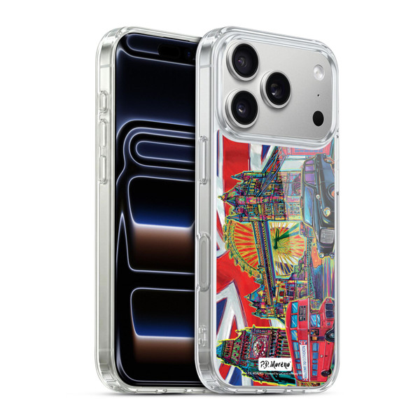P.D. Moreno Cities London 1 Soft Gel Case for Apple iPhone 17 Pro