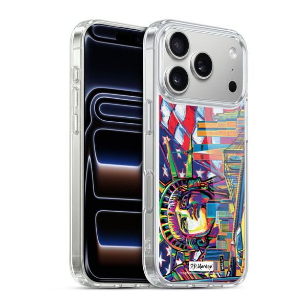 P.D. Moreno Cities New York 1 Soft Gel Case for Apple iPhone 17 Pro