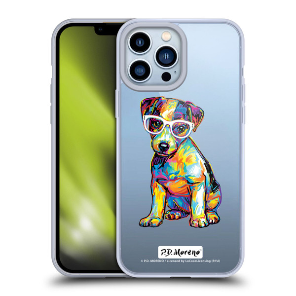 P.D. Moreno Dogs Jack Russell Soft Gel Case for Apple iPhone 13 Pro Max & MagSafe