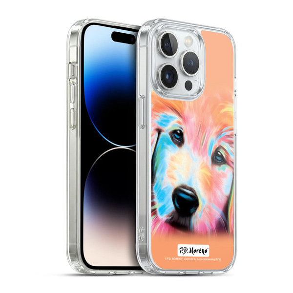 P.D. Moreno Dogs Puppy 2 Soft Gel Case for Apple iPhone 14 Pro & MagSafe