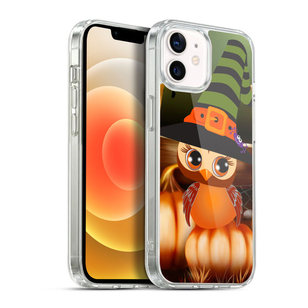 Simone Gatterwe Halloween Owl Soft Gel Case for Apple iPhone 12 / iPhone 12 Pro & MagSafe