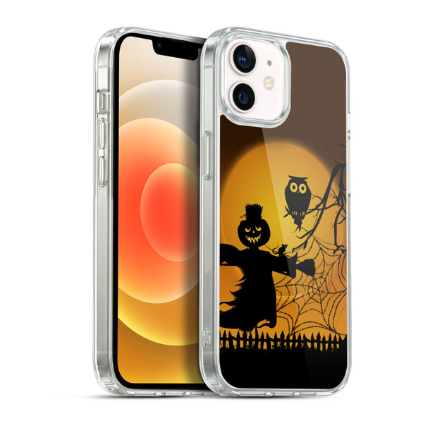 Simone Gatterwe Halloween Scarecrow Soft Gel Case for Apple iPhone 12 / iPhone 12 Pro & MagSafe