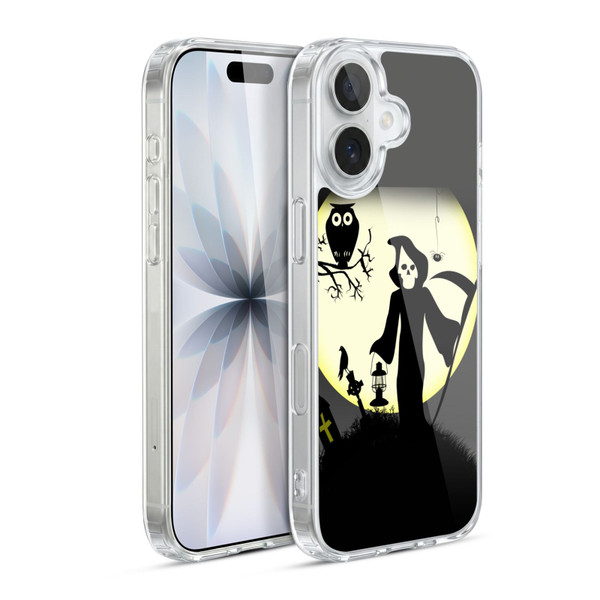 Simone Gatterwe Halloween Death Soft Gel Case for Apple iPhone 17
