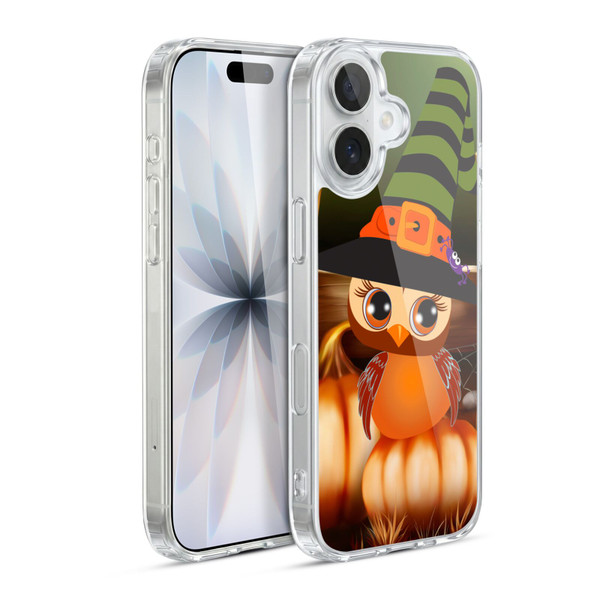 Simone Gatterwe Halloween Owl Soft Gel Case for Apple iPhone 17