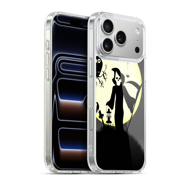 Simone Gatterwe Halloween Death Soft Gel Case for Apple iPhone 17 Pro Max