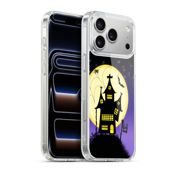 Simone Gatterwe Halloween Haunted House Soft Gel Case for Apple iPhone 17 Pro Max