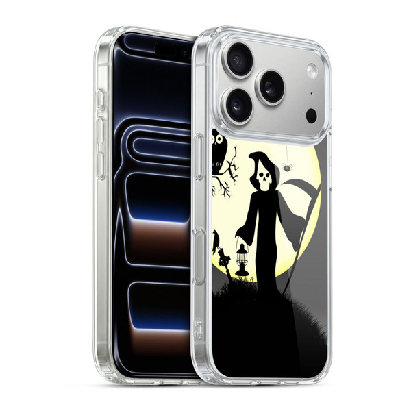 Simone Gatterwe Halloween Death Soft Gel Case for Apple iPhone 17 Pro