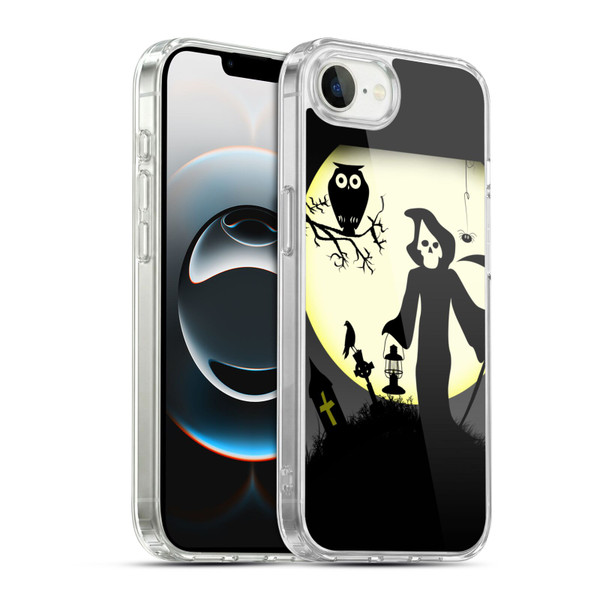 Simone Gatterwe Halloween Death Soft Gel Case for Apple iPhone 16e / Apple iPhone 17e & MagSafe