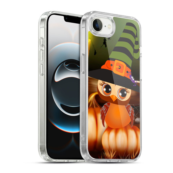 Simone Gatterwe Halloween Owl Soft Gel Case for Apple iPhone 16e / Apple iPhone 17e & MagSafe