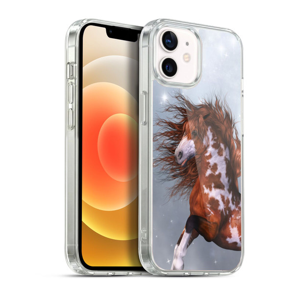 Simone Gatterwe Horses Native Soft Gel Case for Apple iPhone 12 / iPhone 12 Pro & MagSafe