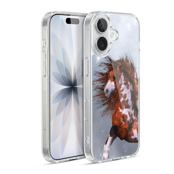 Simone Gatterwe Horses Native Soft Gel Case for Apple iPhone 17