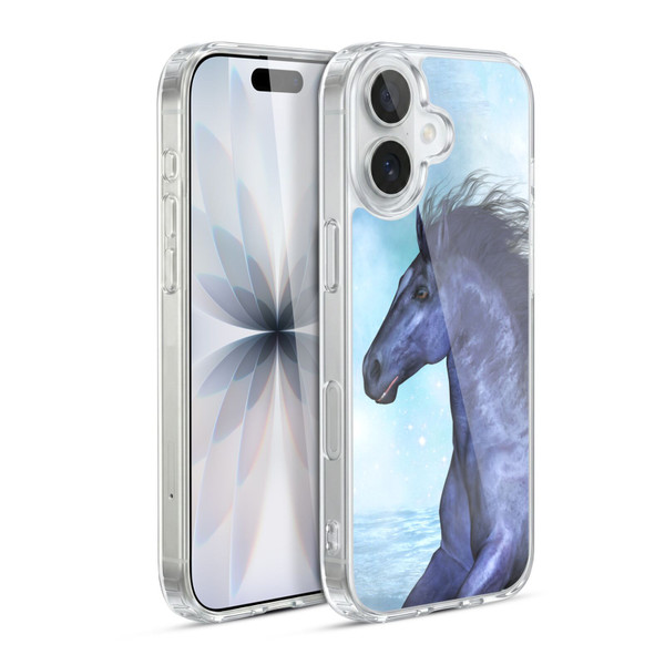 Simone Gatterwe Horses Wild Soft Gel Case for Apple iPhone 17