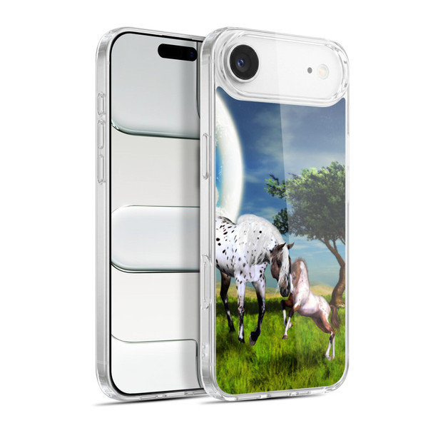 Simone Gatterwe Horses Love Forever Soft Gel Case for Apple iPhone 17 Air