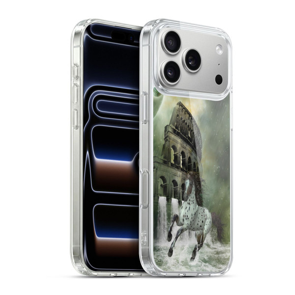 Simone Gatterwe Horses The Escape Soft Gel Case for Apple iPhone 17 Pro Max