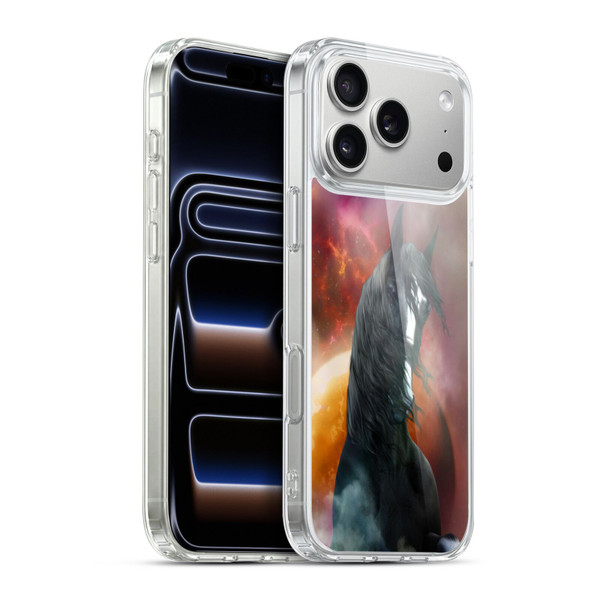 Simone Gatterwe Horses Fantasy Shire Soft Gel Case for Apple iPhone 17 Pro Max