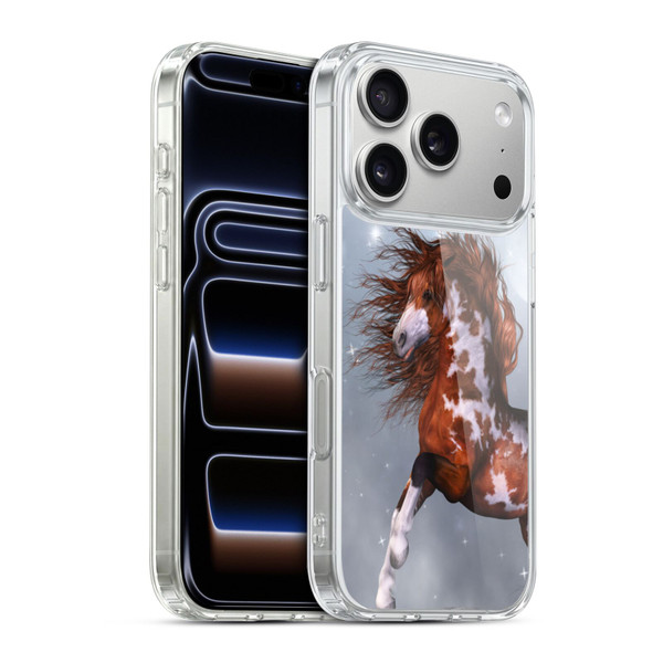 Simone Gatterwe Horses Native Soft Gel Case for Apple iPhone 17 Pro
