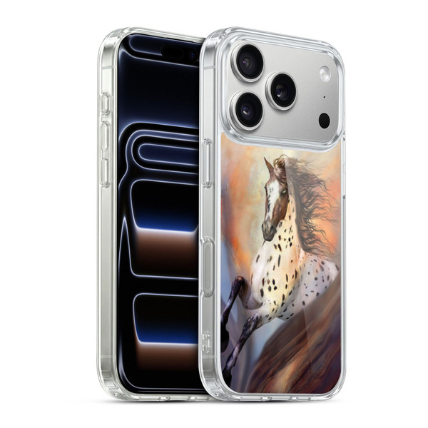Simone Gatterwe Horses Wild 2 Soft Gel Case for Apple iPhone 17 Pro