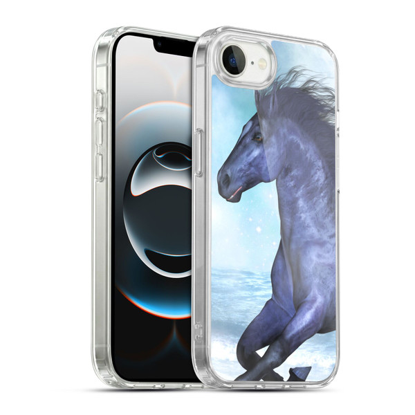 Simone Gatterwe Horses Wild Soft Gel Case for Apple iPhone 16e / Apple iPhone 17e & MagSafe