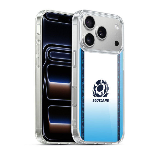 Scotland Rugby 2024/25 Crest Kit Away Soft Gel Case for Apple iPhone 17 Pro