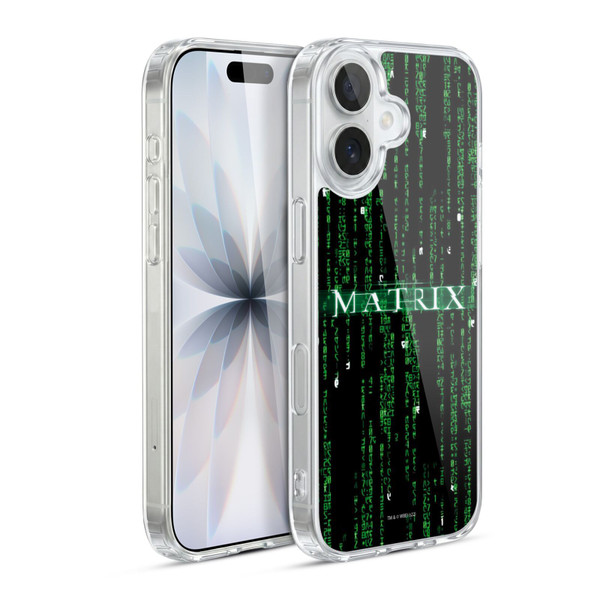 The Matrix Key Art Codes Soft Gel Case for Apple iPhone 17