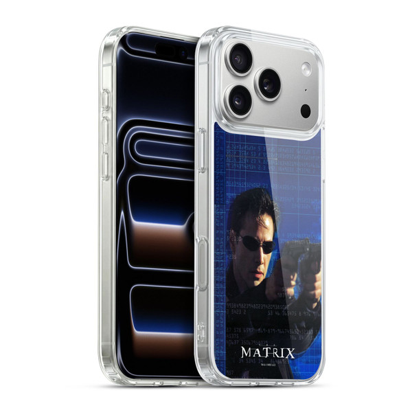 The Matrix Key Art Neo 1 Soft Gel Case for Apple iPhone 17 Pro Max