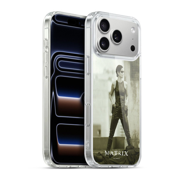 The Matrix Key Art Trinity Soft Gel Case for Apple iPhone 17 Pro Max