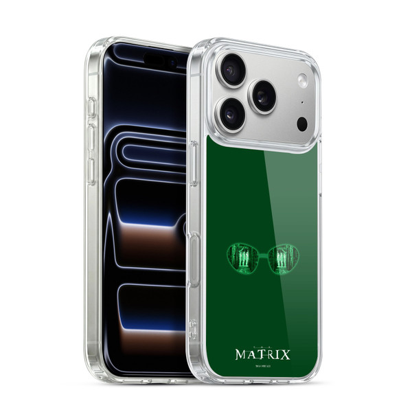 The Matrix Key Art Glass Soft Gel Case for Apple iPhone 17 Pro