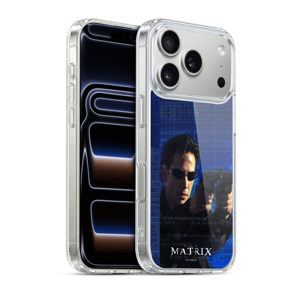 The Matrix Key Art Neo 1 Soft Gel Case for Apple iPhone 17 Pro
