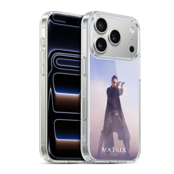 The Matrix Key Art Neo 2 Soft Gel Case for Apple iPhone 17 Pro